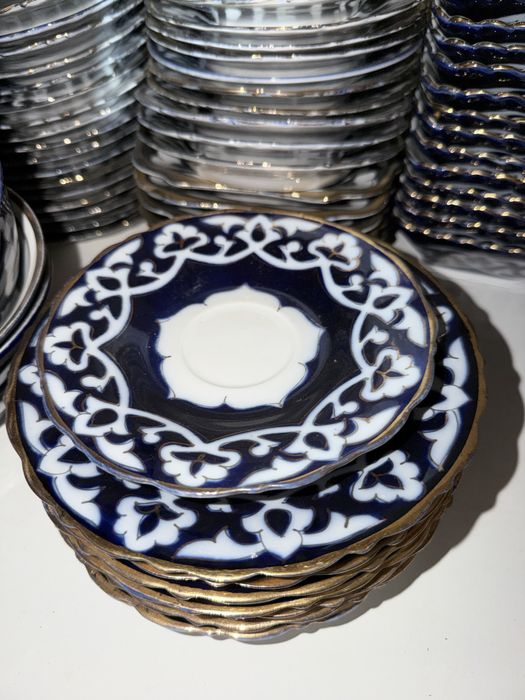 Пахта гулли чинни идишлар