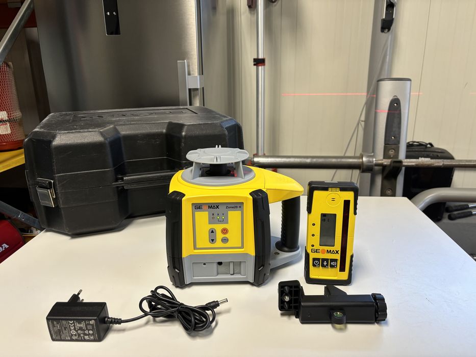 Geomax zone 20 h nivela laser leica topcon