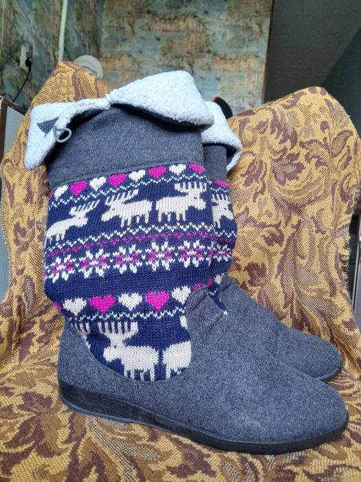 Продам сапоги женские с мехом