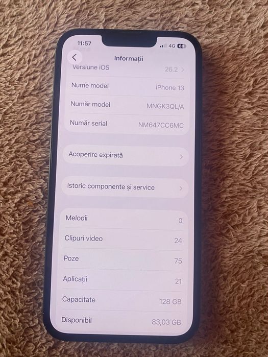 Vand iphone 13 128 gb