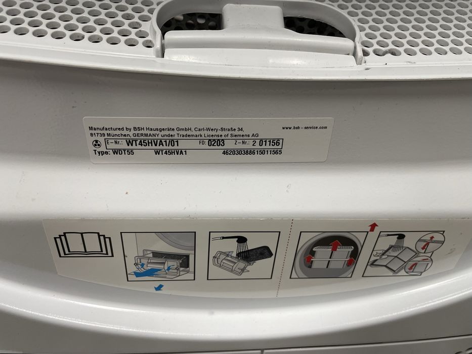 Сушилня Siemens iQ300 8 kg A++ 6 месеца гаранция