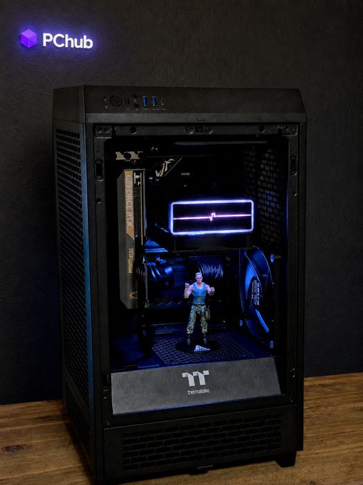 Нов Геймърски Компютър Ryzen 5 7500F / RTX 5060 8GB / 16GB DDR5 / 500GB NVMe SSD / 1080p Gaming PC / Гаранция