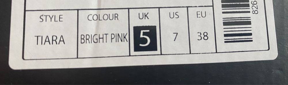 Чехли с ток - цвят фуксия