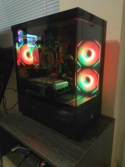 Геймърски компютър – Готов за игра | GTX 1060 6GB | 16GB RAM | SSD + HDD | RGB