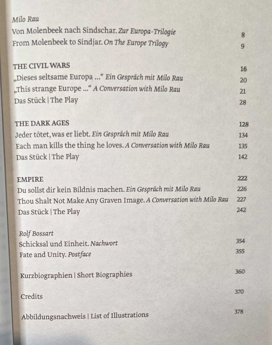 Die Europa Trilogie. The Europe Trilogy - The Civil Wars, The Dark Ages, Empire