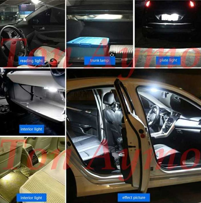 LED C5W  Крушки 31мм 36мм 39мм 41мм FESTOON CANBUS без грешки