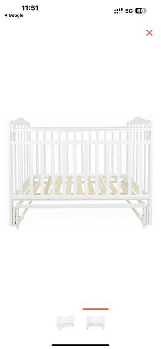 Продам детскую кроватку