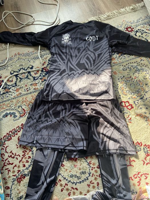 Шлем, Ражгард, ласина, футболка, шорты, для ММА