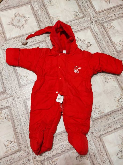 Весенний грудничковый комбинезон