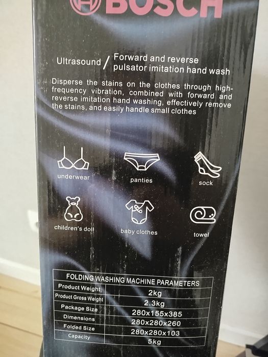 Мини-стиральная машинка