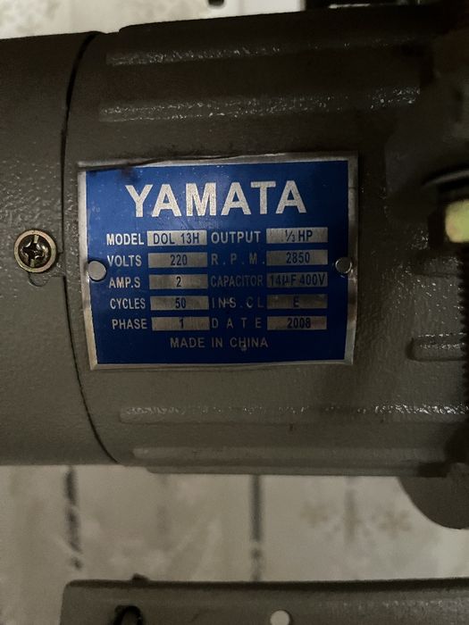 Yamata tikuv mashinasi sotiladi