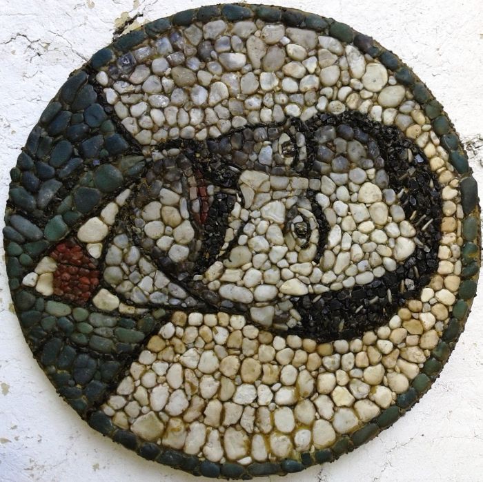 Мозайки В.Левски Х. Ботев, Раковски Ахат и Турмалин-големи 70 см