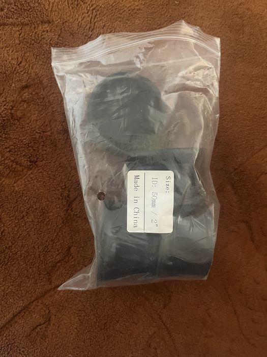 Capace de protecție pentru țeavă/tub diametru 50 mm (2 inch) – cauciuc/PVC, neg