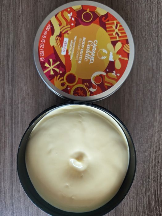 The body shop Caramel Cuddle масло за тяло