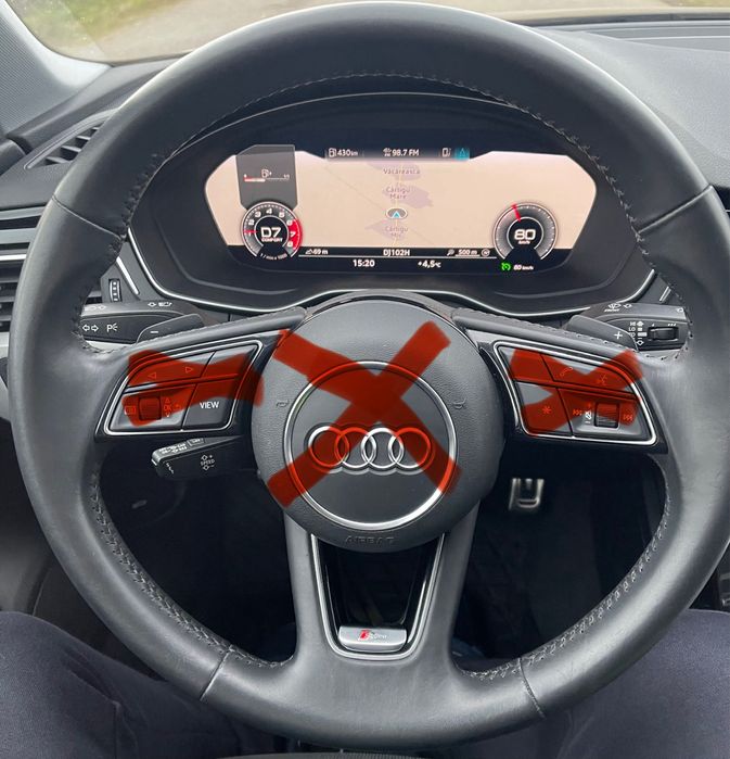Volan S line Audi A4 B9 B9.5 A5 8W A3 8V 2015-2024