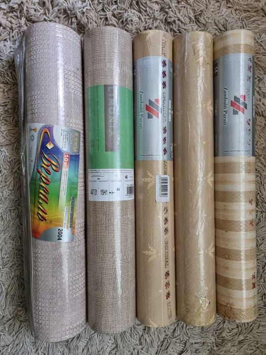 Обои, остались после ремонта