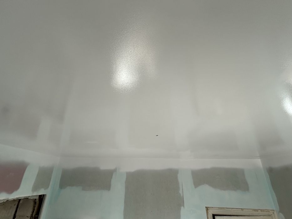 Боядисване с професионална машина .