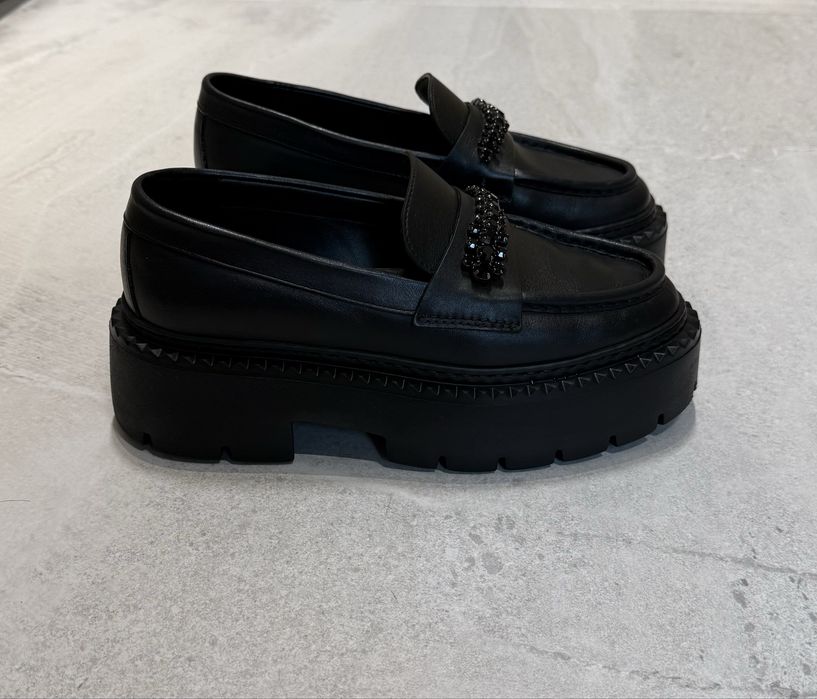 JIMMY CHOO 40mm Bryer loafers 37.5