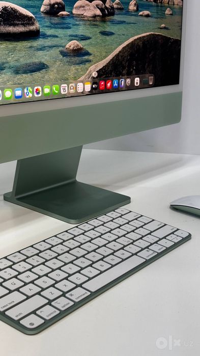 как новый iMac 24 m4 8CPU/ 16Gb / 8GPU/ 256Gb Green