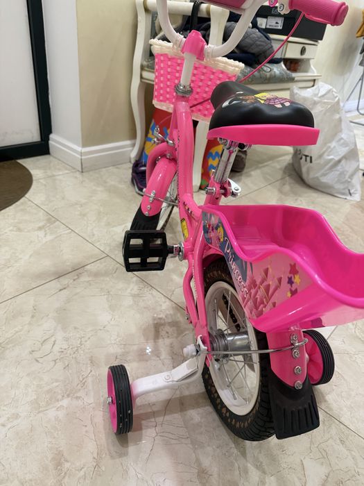 Детский велосипед для девочки, 4-колесный