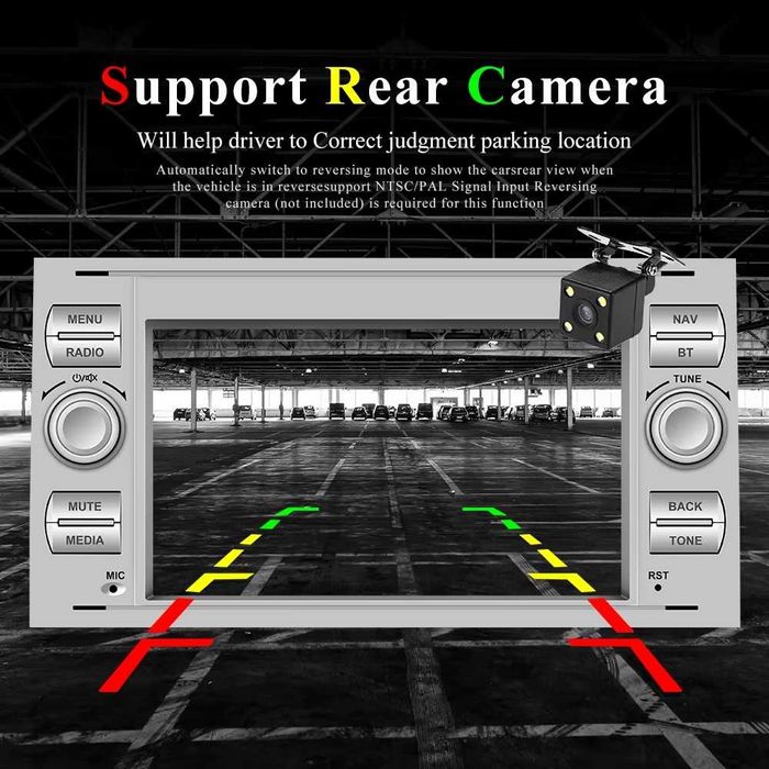 Мултимедия за Ford Transit FIESTA FOCUS GALAXY 2DIN Android Навигация