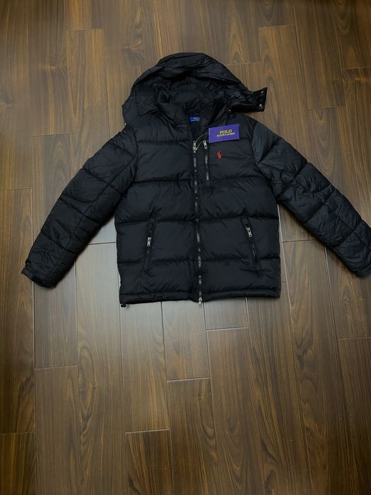 Geaca Puffer Ralph Lauren neagra