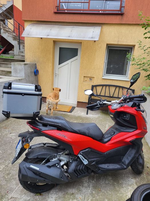 Linhai ADV 125 Impecabil 1000 km Garanție Top Case