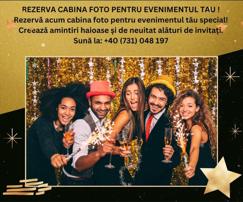 Servicii Foto - Cabina Foto pemtru evenimentul tau