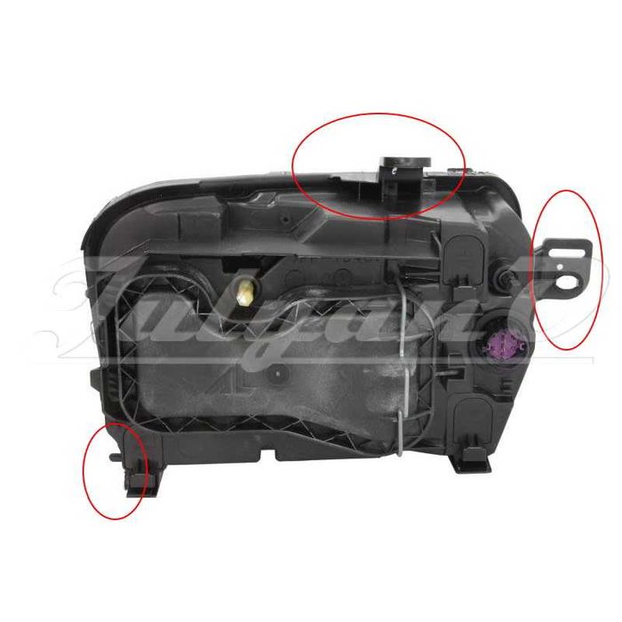 Щипки за закрепване на фар за FIAT PANDA (03-12)