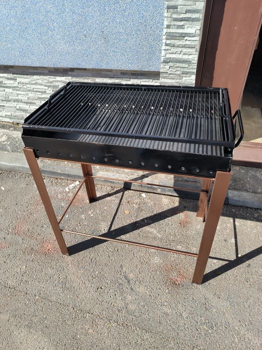 Grătar cărbune și lemne 85× 50