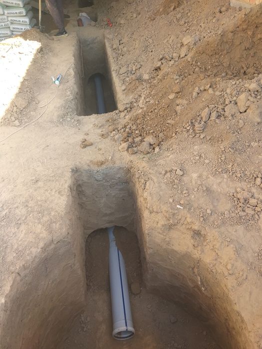 Канализация Водопровод тортиш. Делаем Канализация Водопровод. Копаем т