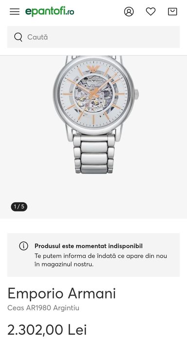 Ceas Emporio Armani!!