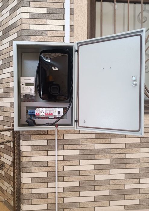 Установка (50$~80$) Зарядной устройство для электромобилей.. 7Kw