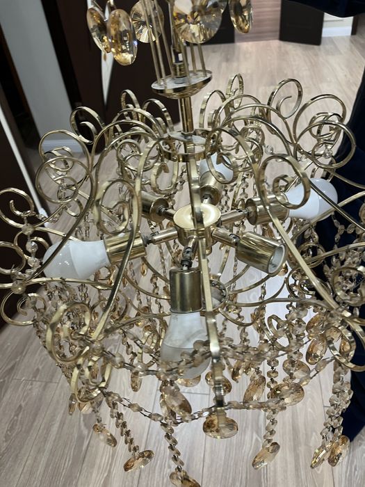 люстры металлические