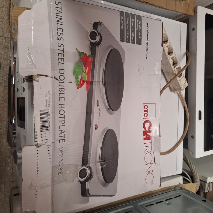 Двойка свободностоящи котлони 2500W - нови неизползвани