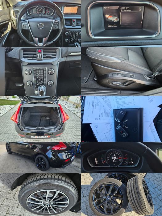 Volvo V40 - Momentum -2.0 D4 190 Cp Automat / EURO6 / LED / Memorii / Întreținere VOLVO.