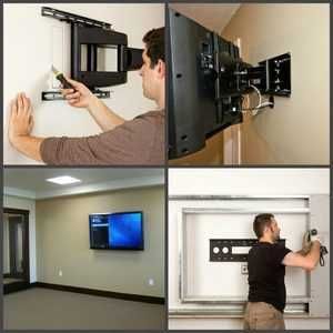 Установка телевизоров монтаж на стену по низкой цене звоните!!