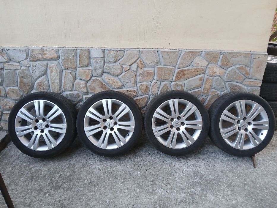 Оригинални Алуминиеви джанти 17цола за Opel Meriva.astra.zafira.vectra .Meriva.corsa OPC.5×110.Alfa Romeo. Saab.