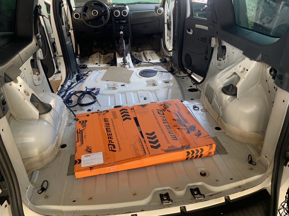 Химчистка обесшумка автомобиля