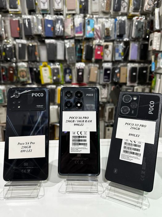 iSellStore Vâlcea: Poco X4 / X5 / X6 Pro Black - 256GB -