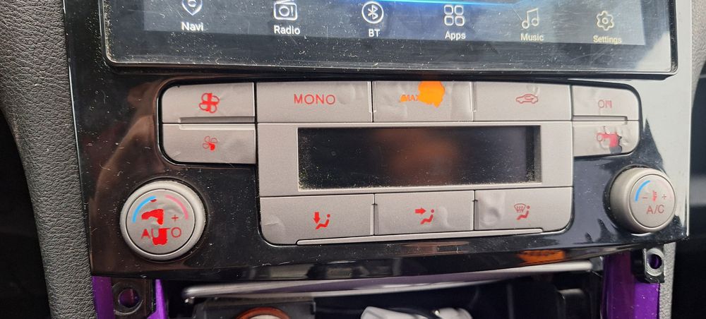 Ford S-max управление за климатика