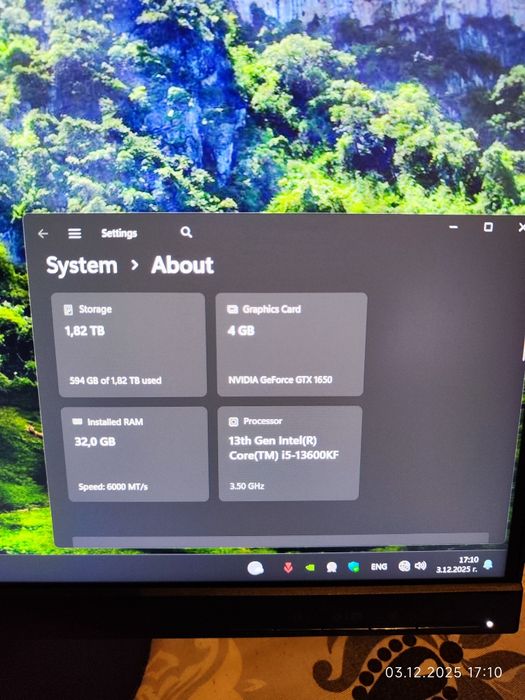 Комплект i5 13600KF, Рам 32GB DDR5 6000,SSD 2TB NVME,B760 - Гаранция