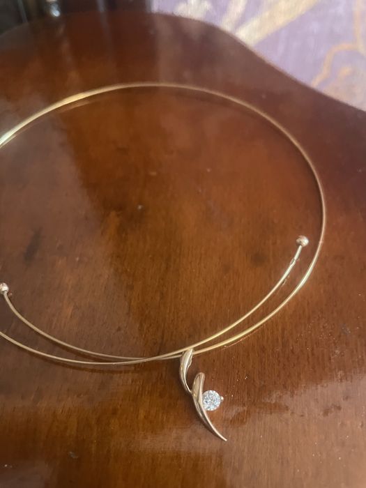 Золотое колье-чокер