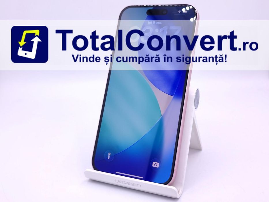 Apple iPhone 15 Plus 128GB Pink 6GB Single, Garantie 24 luni | #D92415