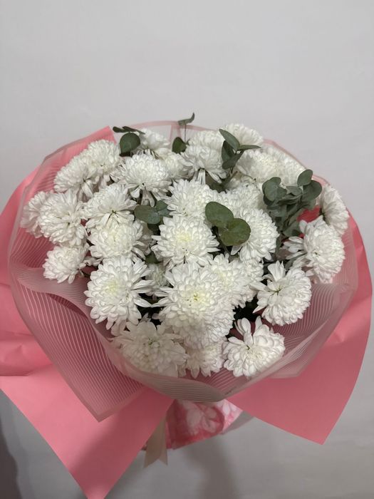 букет хризантема