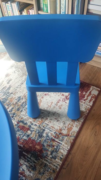 IKEA Masa și scaun MAMMUT pentru copii