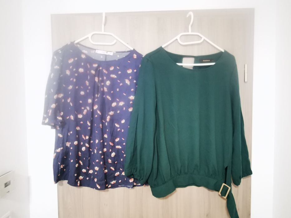 Bluze Mango și Reserved, mărimea 38 și M, noi fără etichetă