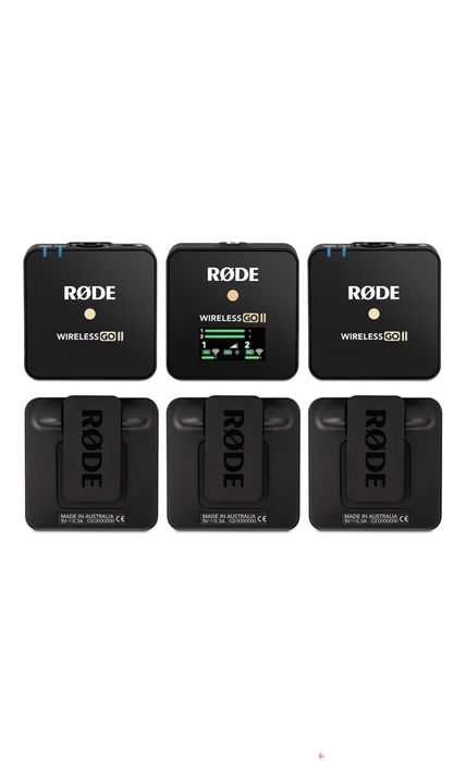 Петличные микрофоны Rode Wireless Go II