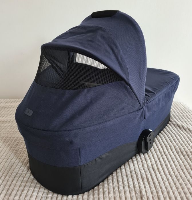 Детска количка Caybex Talos S Lux Navy + зимен кош, чанта и аксесоари