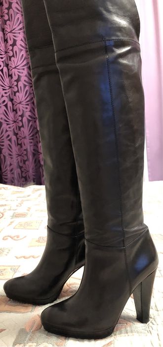 Сапоги ботфорты